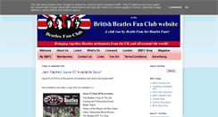 Desktop Screenshot of britishbeatlesfanclub.co.uk